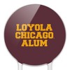 Loyola University Chicago Alumni Acrylic Cake Topper Party Decoration for Wedding Anniversary Birthday Graduation - 3 of 4