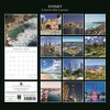 2026 Square Wall Calendar, Sydney, 16-Month Passport Collection Theme with 180 Reminder Stickers (12x12 In) - 4 of 4
