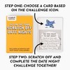 Crated With Love: Out On The Town Scratch Off Date Night Challenges - 3 of 4