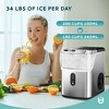 EUHOMY Nugget Ice Maker, Compact & Self-Cleaning, Easy-to-Use, Portable Pellet Ice Machine for Home, Office, RV & Kitchen - 2 of 4