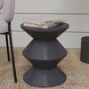 Leisuremod Aura Modern Plastic Side End Table, Indoor and Outdoor Use - 4 of 4