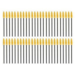 Unique Bargains Convenient Eyebrows Brushes 50 Pcs - 1 of 4