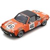 Porsche 914/6 #46 "Ecurie Porsche Club Romand" "24 Hours of Le Mans" (1971) with Display Case 1/18 Model Car by Spark - 2 of 3