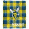 University Of Rochester Campus Plaid Spirit Silky Touch Super Soft Throw Blanket 50x60 - 2 of 4