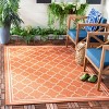 Courtyard CY6918 UV & Stain Resistant Non-Shedding Power Loomed Indoor/Outdoor Rugs - Safavieh - 2 of 4