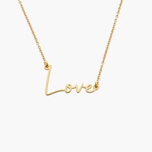 Belle "Love" Necklace - 1 of 1