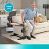 Signature Life Independence Tray Table, Bamboo Swivel TV Tray & Laptop Desk - 3 of 4