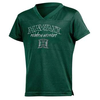 NCAA Hawaii Rainbow Warriors Girls' Mesh T-Shirt Jersey