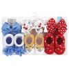 Hudson Baby Infant Girls Headband and Socks Giftset, Wildflower, One Size - 2 of 4