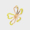 Flower Field Charm Pendant Necklace - A New Day™ Gold/Yellow - 2 of 2