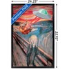 Trends International Masters Redux - The Scream UFO Framed Wall Poster Prints - 3 of 4