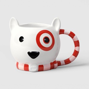 18oz Christmas Figural Bullseye Mug with Scarf - Wondershop™ - 1 of 3