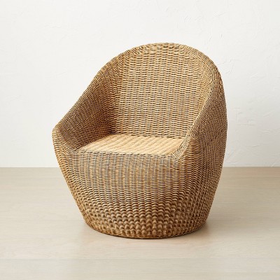 Estero Wicker Accent Chair Natural Brown - Opalhouse™ designed with  Jungalow™