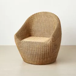 Estero Wicker Accent Chair Natural Brown - Opalhouse™ designed with Jungalow™