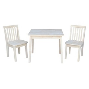 International Concepts Table With 2 Mission Juvenile Chairs - 1 of 4