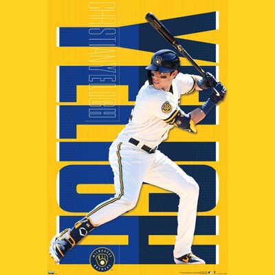 Trends International Mlb Milwaukee Brewers - Christian Yelich 20 ...