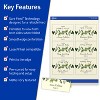 Avery Printable Place Cards with Sure Feed Technology, 1-7/16" x 3-3/4", Textured Ivory, 150 Blank Tent Cards for Laser or Inkjet Printers (5012) - 2 of 4