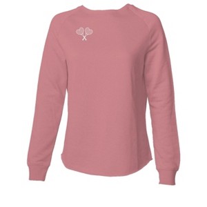 Love All Tennis Womens Courtney Lightweight Wash Sweatshirt - 1 of 2