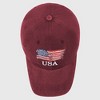 Anna-Kaci Men's and Women's Baseball Cap with USA Flag Embroidery - 3 of 4