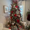 Northlight Rustic Wooden "NOEL" with Bell Christmas Tag Ornament - 8" - Green and White - 4 of 4