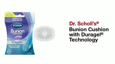 Dr scholl's bunion hot sale cushions duragel