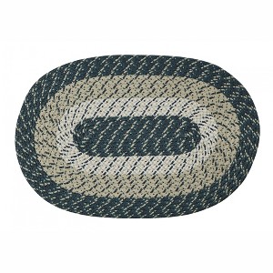 Country Stripe Collection 100% Polypropylene Reversible Indoor Area Utility Rug - Better Trends - 1 of 4