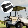 Unique Bargains Rear Seat  Golf Cart Arm Rest Cup Holder Black for EZGO for Club Car for Yamaha - 3 of 4