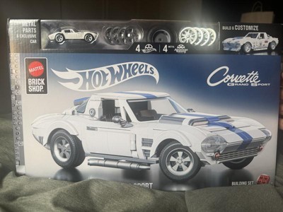 thumbnail interactive-video image 1 of Mega Brands Mattel Brick Shop Hot Wheels Elite Series Building Set: Corvette – 2025 Release, 10+ Age 1 of 3