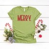 Simply Sage Market Women's Merry Bold Word Short Sleeve Graphic Tee - 2 of 3