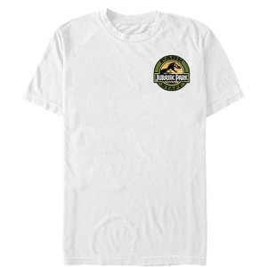 Men's Jurassic Park Park Staff Patch T-Shirt - 1 of 4
