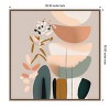Amanti Art Balancing Shapes by Bella Eve Canvas Wall Art Print Framed - 3 of 4