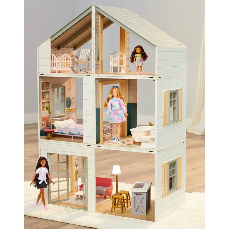 Little Tikes Stack n Style Wood Dollhouse, 3 of 8