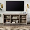 Clarabelle Farmhouse Barn Door TV Stand for TVs up to 60" - Saracina Home - 4 of 4