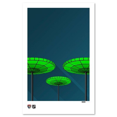 NHL Florida Panthers BB&T Center Arena Art Poster Print