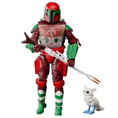 Star Wars The Black Series Mandalorian Warrior (Holiday Edition) Action Figure (Target Exclusive)