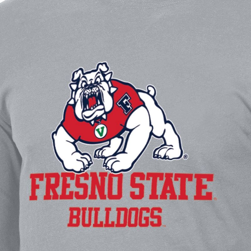 NCAA Fresno State Bulldogs Men&#39;s Long Sleeve T-Shirt, 3 of 4