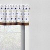 Bacati - Rod Pocket Window Valance Camo Air Star Print - 3 of 4