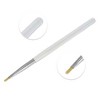 Unique Bargains Fantasy Color Nail Painting Brushes for Polish Painting Home DIY Yellow 1 Pc - 3 of 4