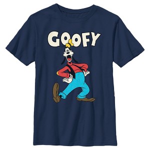 Boy's Mickey & Friends Retro Goofy Pose T-Shirt - 1 of 4