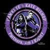 Women's Marvel Hawkeye Partners, Am I Right? Stamp Scoop Neck - 2 of 4
