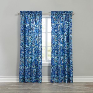 BrylaneHome BH Studio Microfiber Rod-Pocket Panel - 1 of 4