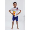 Disney Winnie the Pooh Lion King Monsters Inc. Toy Story Incredibles Lilo & Stitch T-Shirt and Mesh Shorts Outfit Set Toddler - 2 of 4