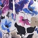 purple flowers on cream