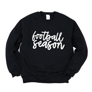 Simply Sage Market Women's Graphic Sweatshirt Football Season Cursive - 1 of 4