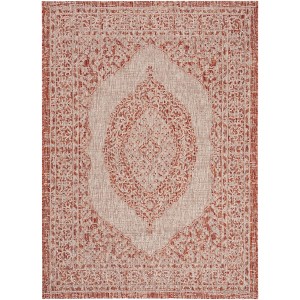 Courtyard CY8751 UV & Stain Resistant Non-Shedding Power Loomed Indoor/Outdoor Rugs - Safavieh - 1 of 4