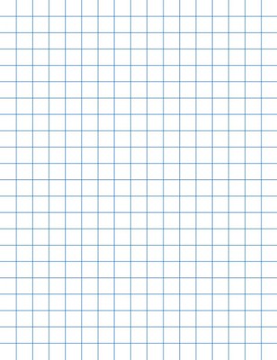 half inch grid paper