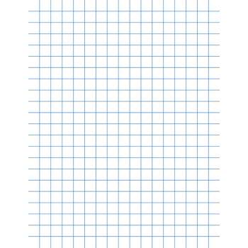 School Smart Graph Paper, 8-1/2 X 11 Inches, 1/2 Inch Rule, White, 500  Sheets : Target