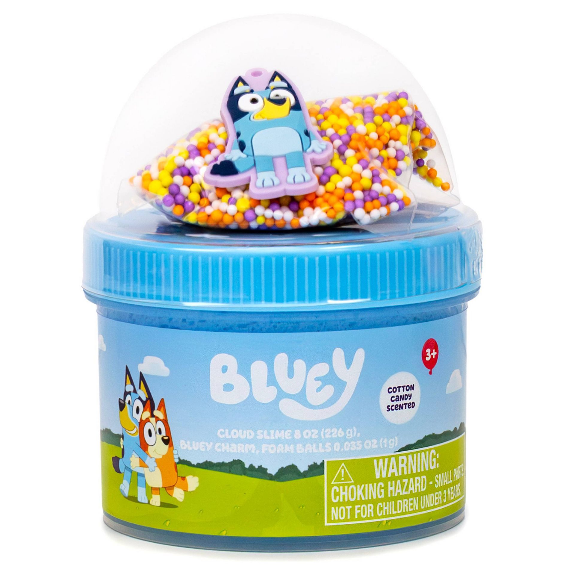 Bluey Slimygloop Scented Slime Dome Jar - Blue