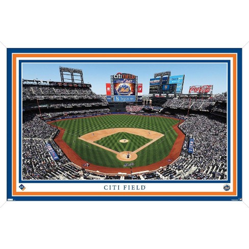 MLB New York Mets - Francisco Lindor 22 Wall Poster, 14.725 x 22.375  Framed 