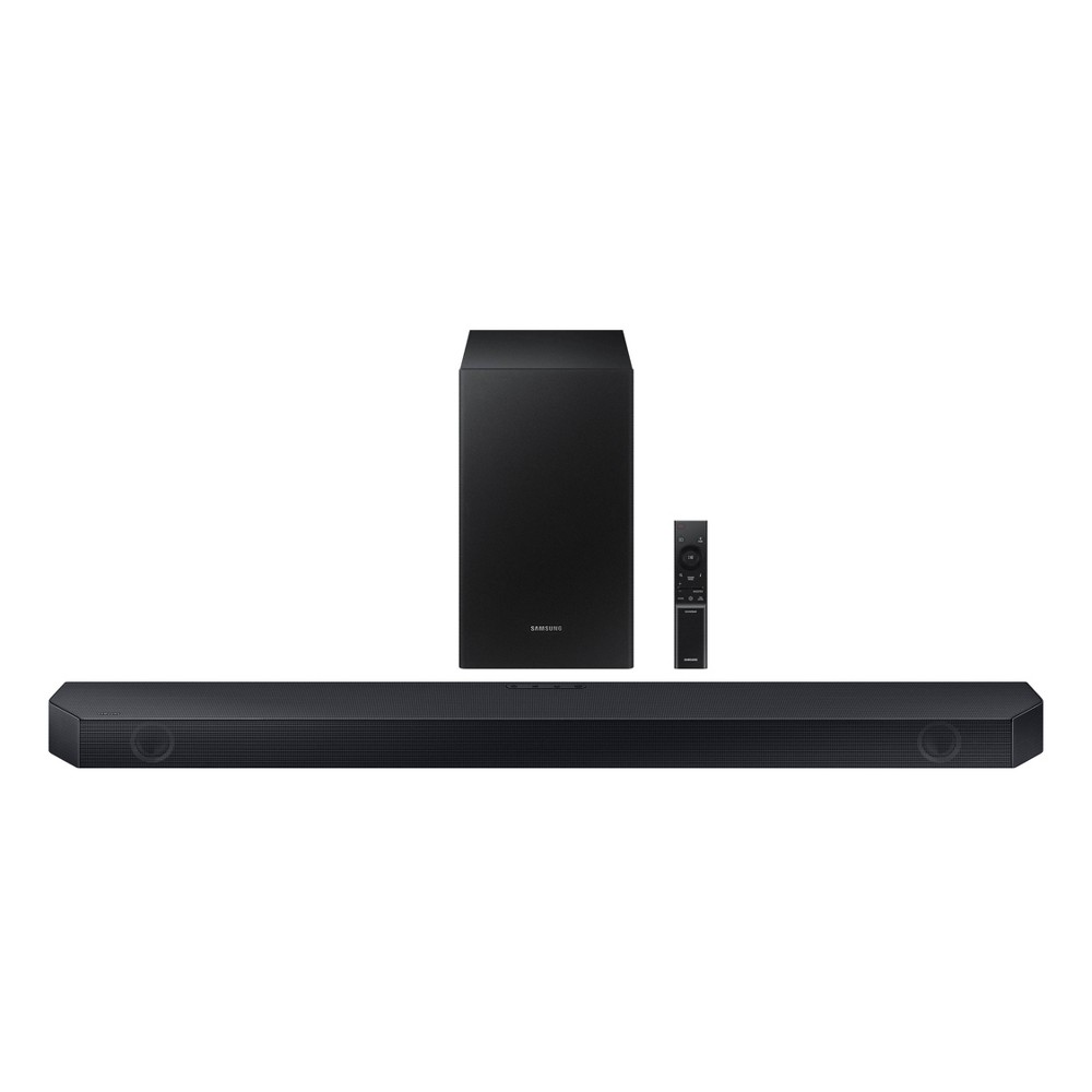 Photos - Home Cinema System Samsung 3.1Ch Soundbar with Wireless Sub - Black  (HW-Q6CC)